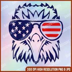 4th july american eagle flag- independence day memorial day, american flag, independence day png file sublimation