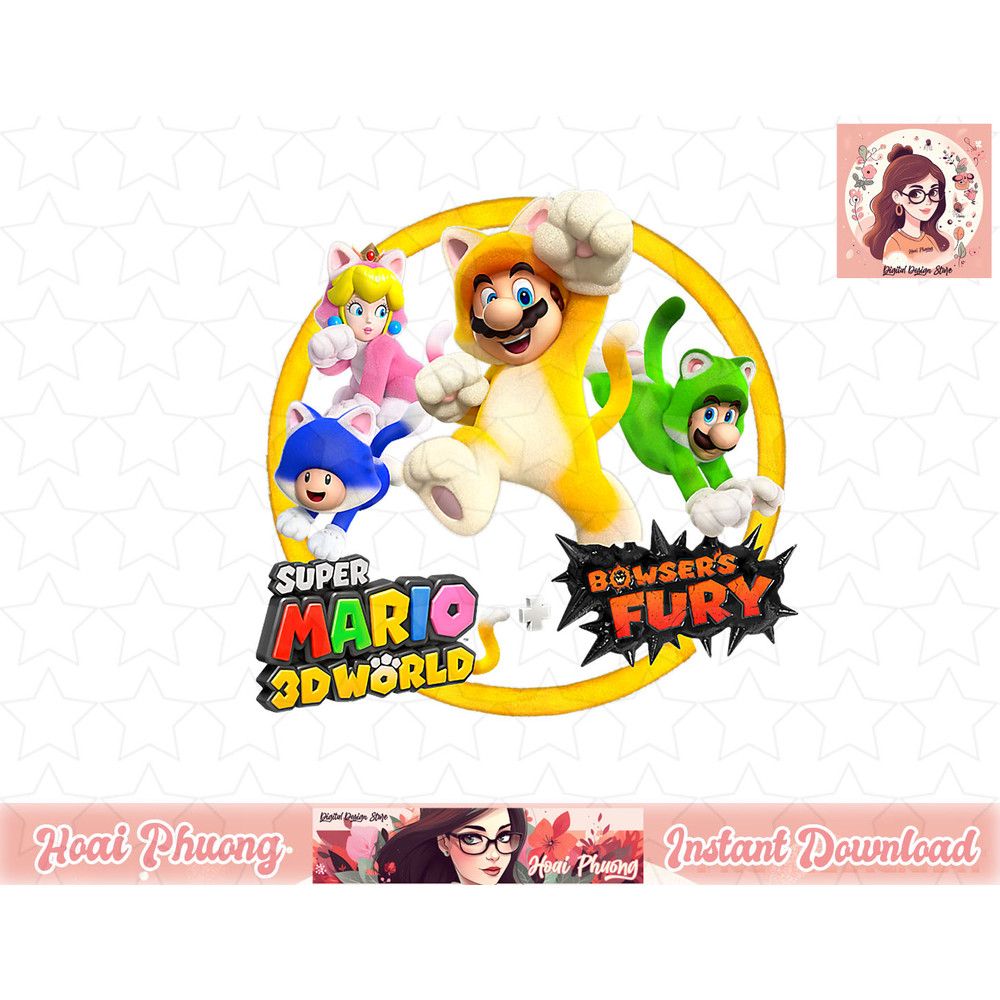 Super Mario 3D World Bowser's Fury Group Shot Cat Suit Jump.jpg