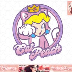 super mario 3d world bowser's fury peach cat princess paw png sublimation design, digital design