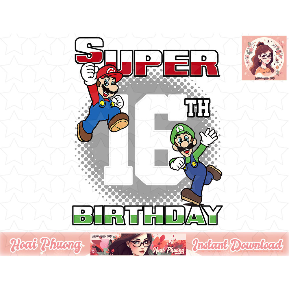 Super Mario And Luigi Super Birthday 16th Birthday Portrait.jpg