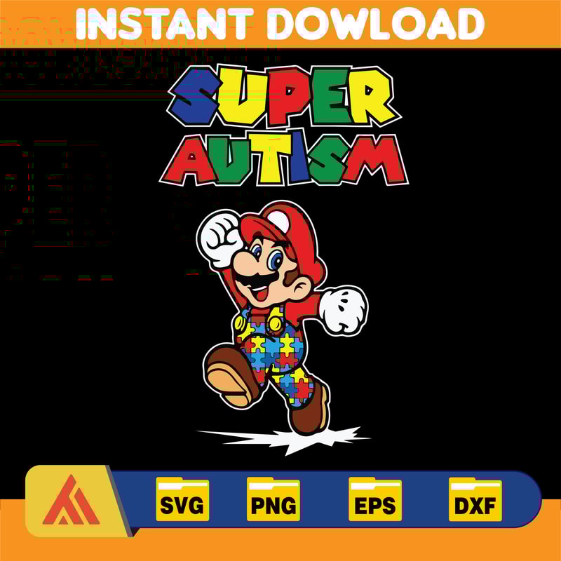 DIGITAL DOWNLOAD Autism Awareness Super Autism.jpg