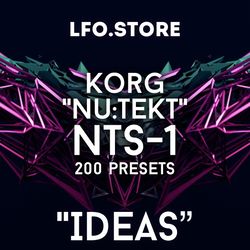 Korg NTS-1 "Ideas" Soundset 200 Presets !