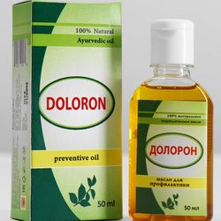Ayurvedic oil Doloron, for colds and joints 50ml