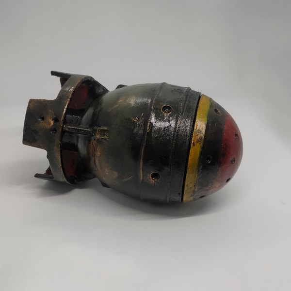 Toy Nuke Mini Nuke Bomb Storage Container Replica from Fallout game - Inspire Uplift