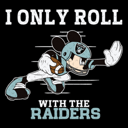 i only roll with the raiders svg, sport svg, football teams svg, sport teams