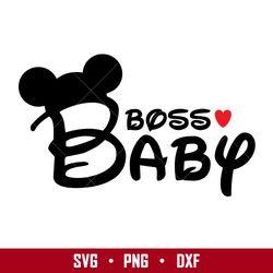 Boss Baby Mickey Svg, Mickey Mouse Svg, Disney Svg, Png Eps Digit File
