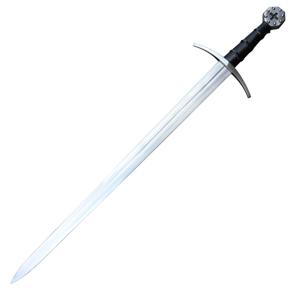 Decorative Medieval Holy Knight Templar Sword with Scabbard For sale.png