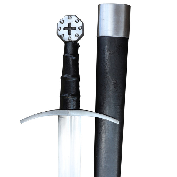 Decorative Medieval Holy Knight Templar Sword with Scabbard.png