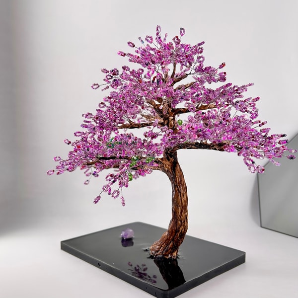 Handmade artificial tree with a curved trunk - Inspire Uplift