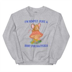 bacteria unisex sweatshirt