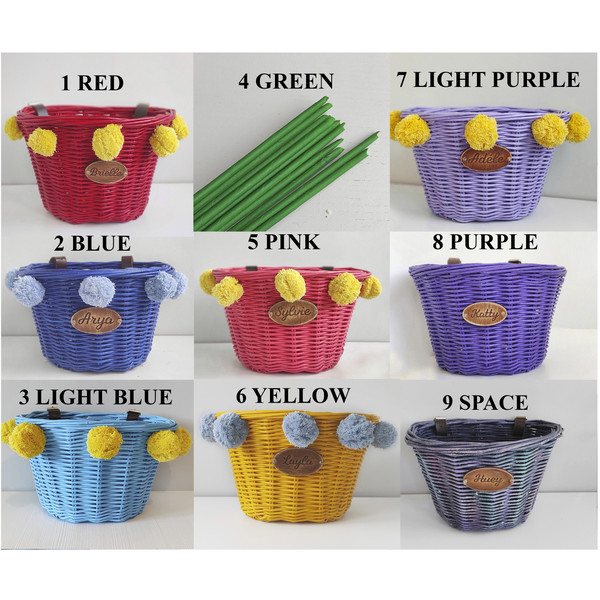 Light blue bike basket 2025