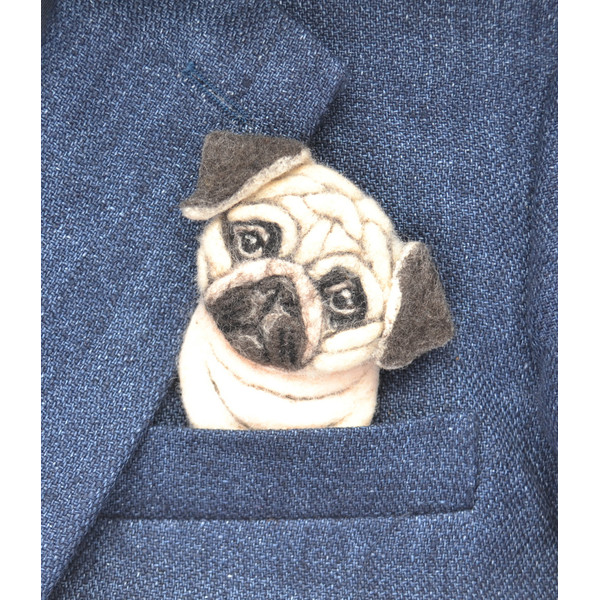 Animal brooch pug dog Custom pet portrait (3).JPG