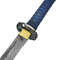 SharpBladeHamdamdeKatanaCustomEngravedDamascusSteelSamuraiSwordDamascusKatanaSHARPSam