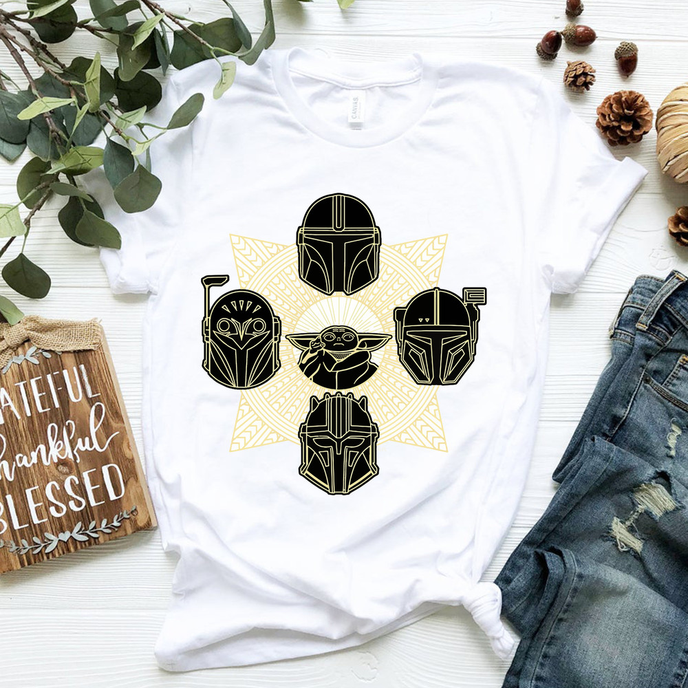 Star Wars The Mandalorian Season 3 Grogu Mandalore Warriors T-Shirt.png