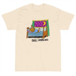spiraling short sleeve t-shirt