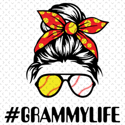 grammy life softball baseball svg, mothers day svg, sport svg, softball grammy svg, baseball grammy svg, sports grandma