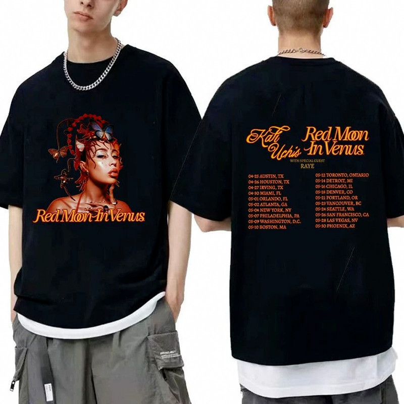 Kali Uchis Tour 2023 Shirt, Kali Uchis Red Moon In Venus Tour 2023 Tshirt, Kali Uchis Sweater For Women