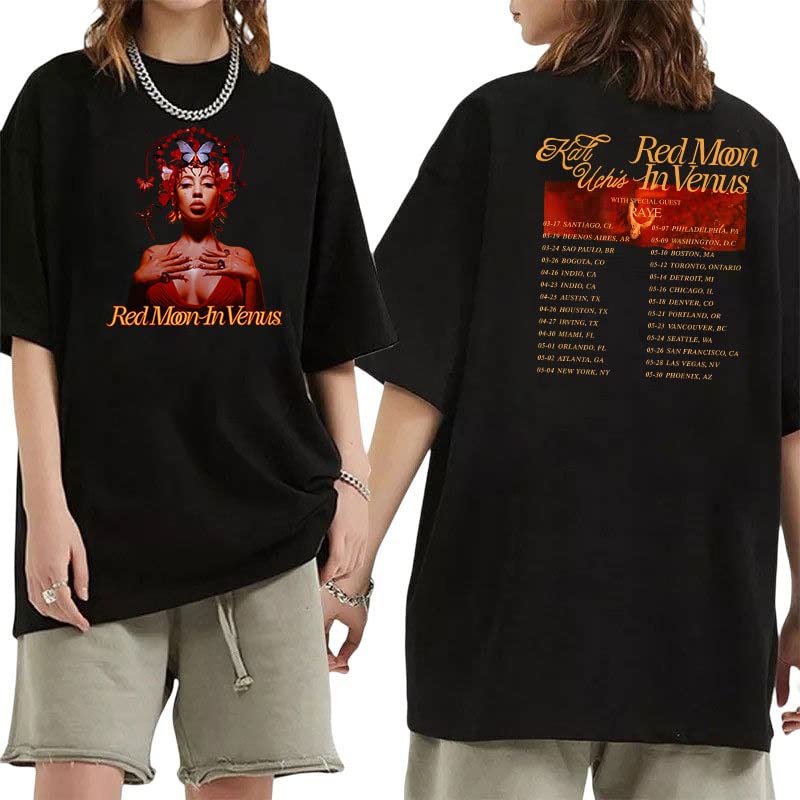 Kali Uchis Tour 2023 Shirt, Kali Uchis Red Moon In Venus Tour 2023 Tshirt, Kali Uchis Sweater For Women
