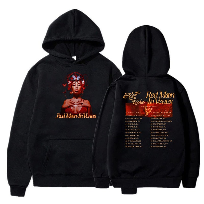 Kali Uchis Tour 2023 Shirt, Kali Uchis Red Moon In Venus Tour 2023 Tshirt, Kali Uchis Sweater For Women