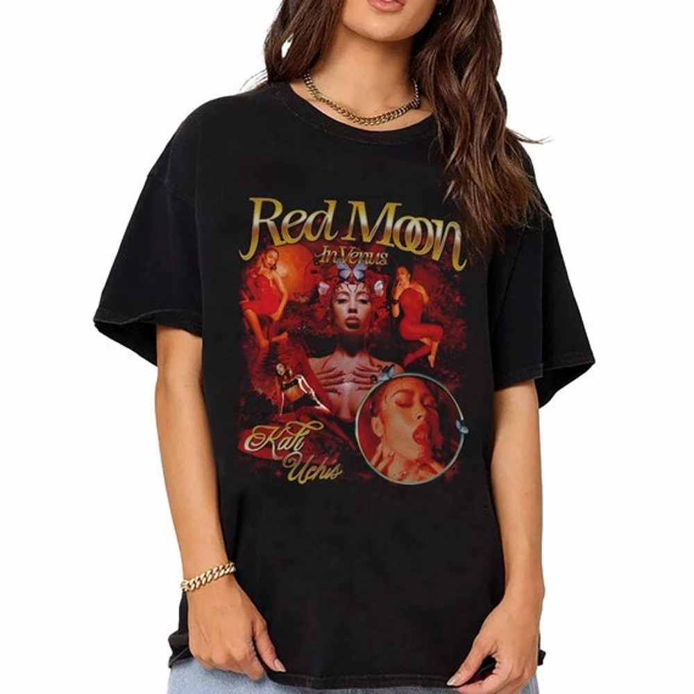 Kali Uchis Tour 2023 Shirt, Kali Uchis Red Moon In Venus Tour 2023 Tshirt, Kali Uchis Sweater For Women