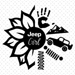 jeep girl sunflower svg, trending svg, jeep girl svg, jeep svg, love jeep svg, sunflower jeep svg, sunflower girl svg, j