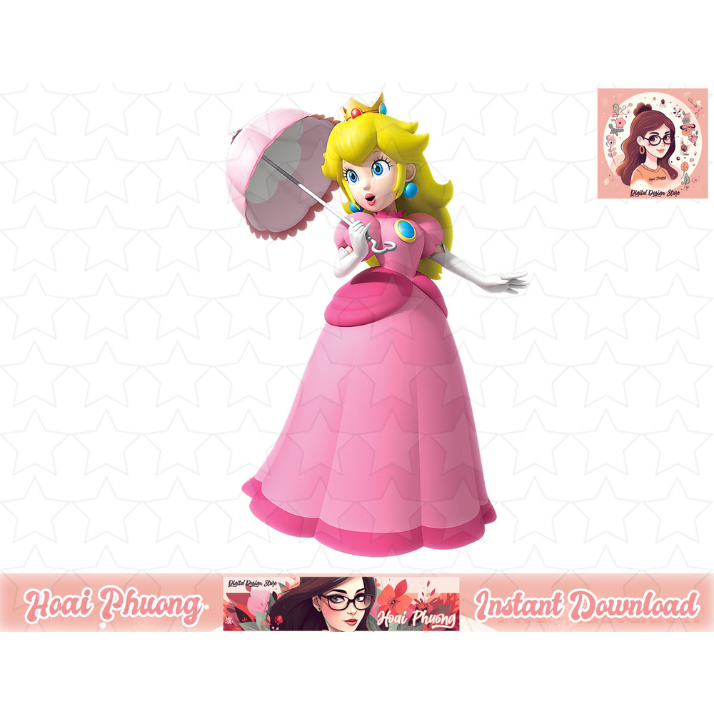 Super Mario Princess Peach 3D Poster.jpg