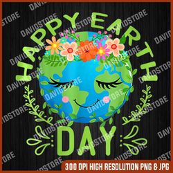 happy earth day png, earth day png, digital file, png high quality, sublimation, instant download