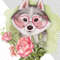 Spring Dog with roses B 02.jpg