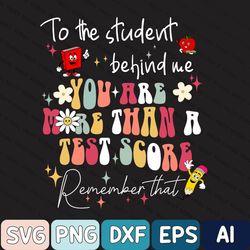 Testing Day Svg, Teacher Svg, You Are More Than A Test Score Svg, Personalized Teacher Svg