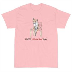 existential dread meme short sleeve t-shirt