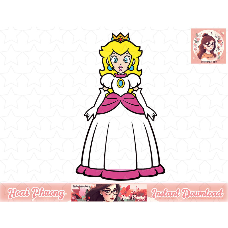 Super Mario Princess Peach Simple Portrait.jpg
