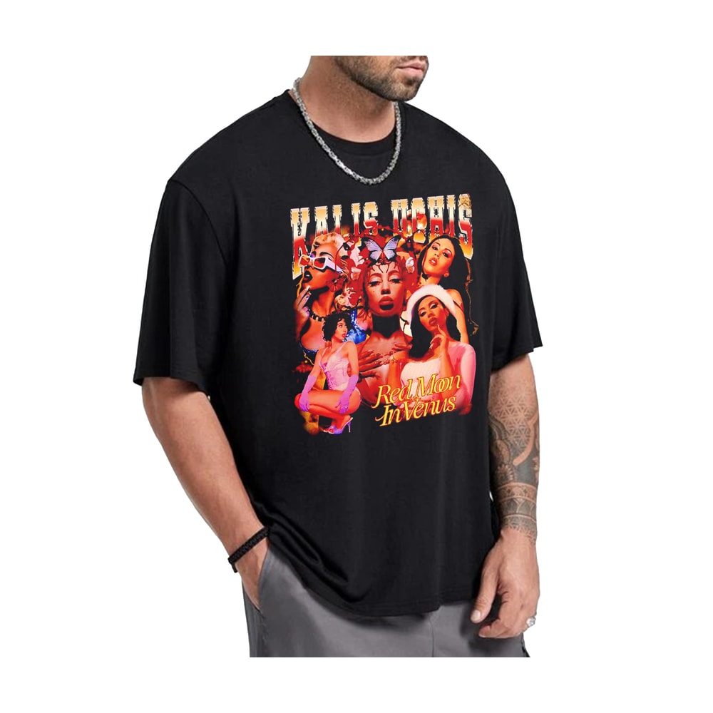 Kali Uchis Red Moon In Venus Tour 2023 Shirt, Kali Uchis Shirt, Kali Uchis Album 2023 Shirt, Music Tour 2023