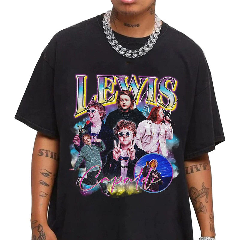 Lewis Capaldi Tour 2023 Shirt, Lewis Capaldi Broken By De,sire To Be Heavenly Sent World Tour 2023 Shirt, Lewis Capaldi