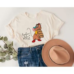 lookin' like a snack gus-gus shirt, disney cindrella shirt, disney snacks, disneyland trip shirt, disney family shirt