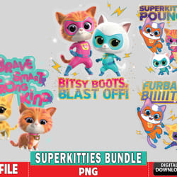 4 file superkitties bundle png