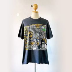 vintage 90s notre dame fightin irish t-shirt