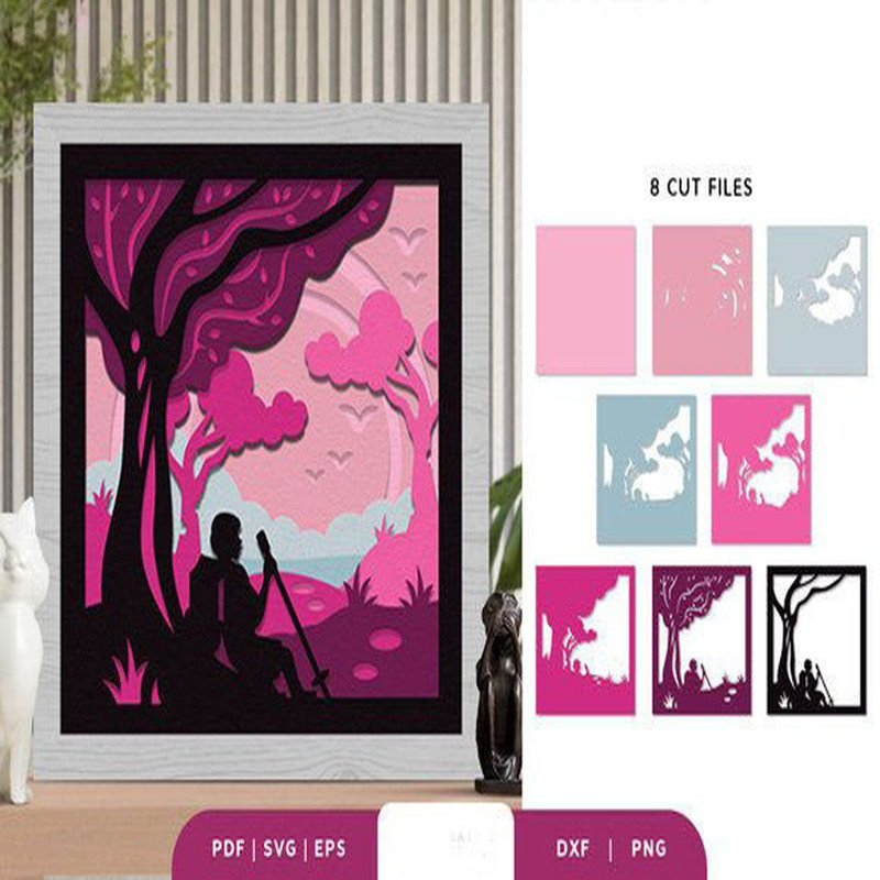 1080x1080 size Boy-Hike-The-Canyon-3D-Shadow-Box-3D-SVG-67993973-2-580x386.jpg