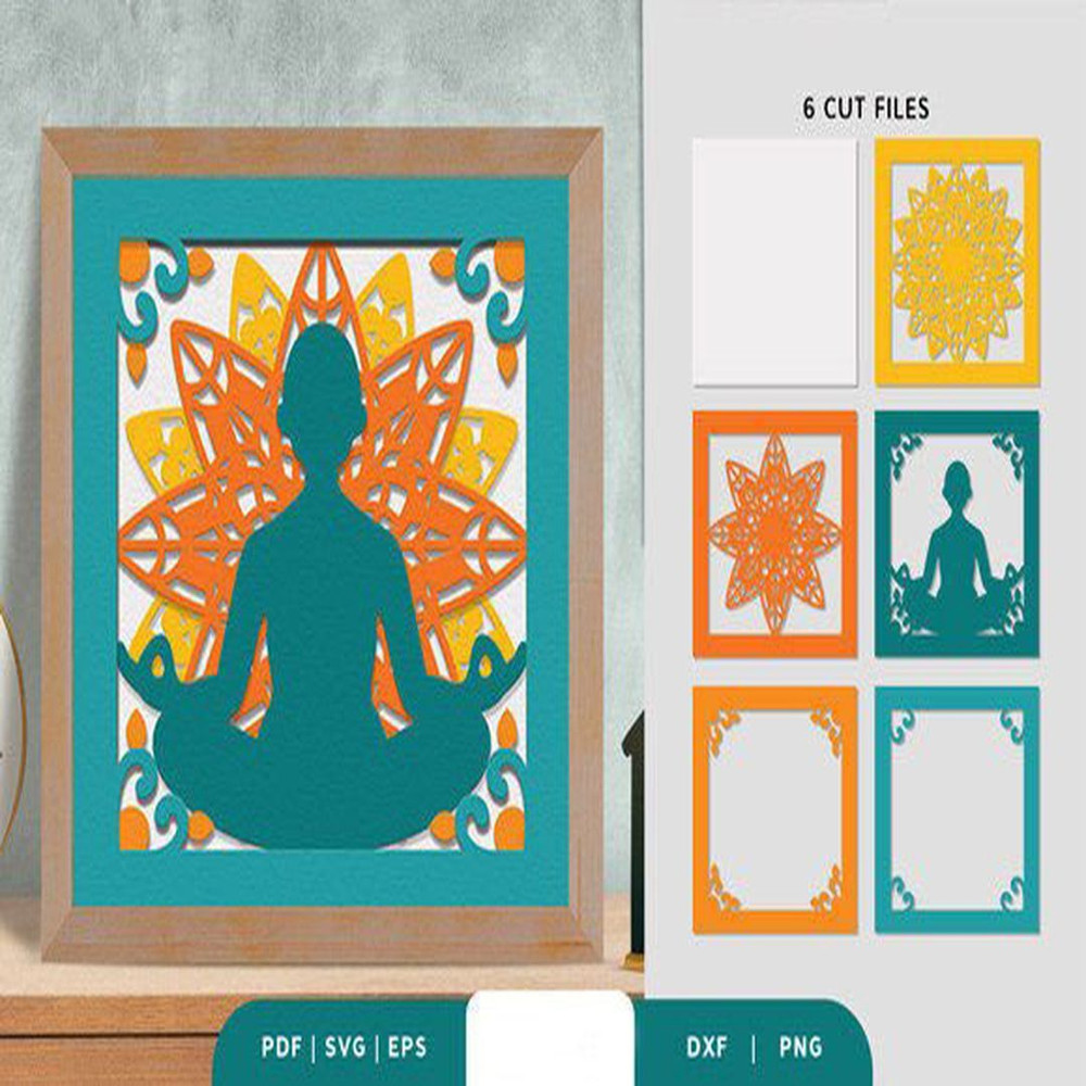 1080x1080 size Namaste-Yoga-Pose-3D-Shadow-Box-3D-SVG-67989642-2-580x386.jpg
