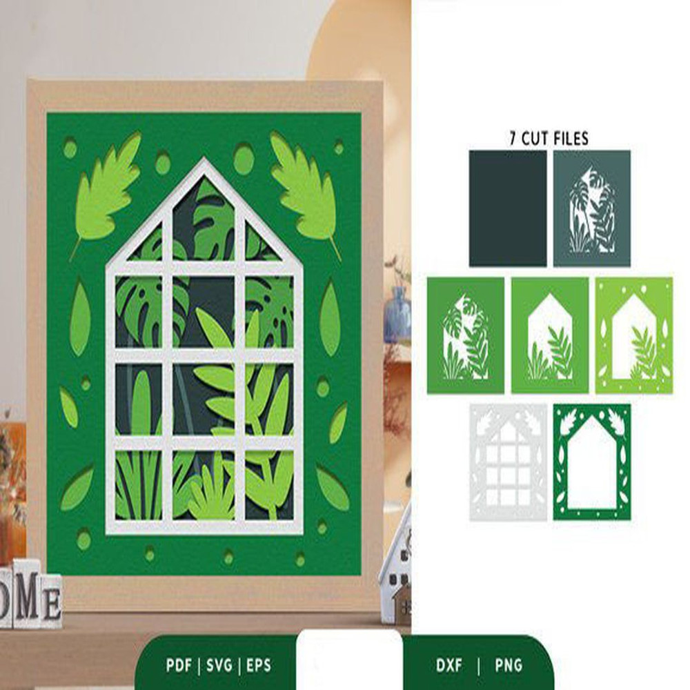 1080x1080 size House-Plant-3D-Shadow-Box-Papercut-SVG-3D-SVG-67988297-2-580x386.jpg