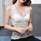Long Lace Beauty Back Undershirt White