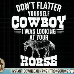 funny cowgirl horse gift for western equestrian girls women t-shirt copy png sublimation