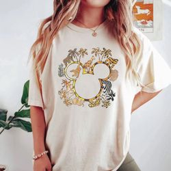 disney animal kingdom comfort colors shirt, disney safari shirt, hakuna matata leopard shirt, disney wild shirt, disney