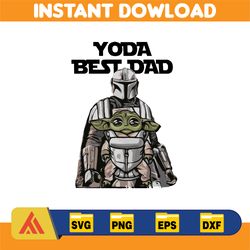 yoda best dad svg, father's day svg, dad quotes svg, png clipart,dad svg, svg dad gift ,dad quotes svg,dad sayings svg