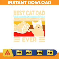 best cat dad svg, father's day svg, dad quotes svg, png clipart,dad svg, svg dad gift,dad quotes svg,dad sayings svg png