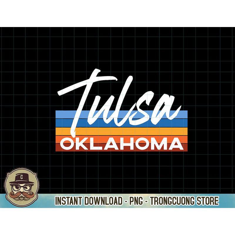 I Love Tulsa Oklahoma OK Retro Western Desert T-Shirt copy.jpg