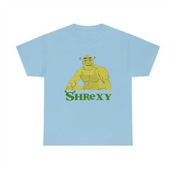 shrek shrexy funny meme t-shirt, gift for boyfriends