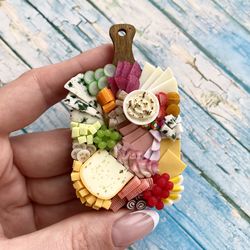 Magnet Miniature Charcuterie Board Cheese Plate