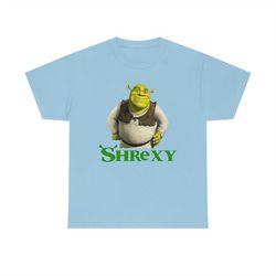shrek shrexy funny meme t-shirt