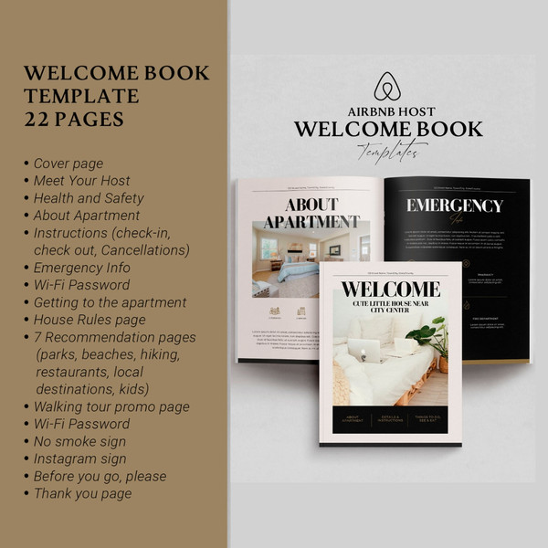 Airbnb Welcome book template, Canva template, guest book, airbnb template, welcome guide, rental templates wifi password (2).jpg