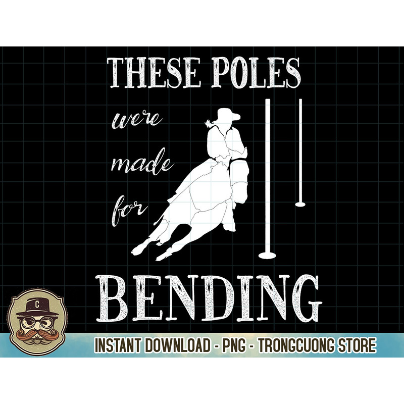 Pole Bending Western Horse Riding Event T-Shirt copy.jpg